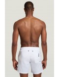 Short de bain bande logo Bikkembergs White & black BKK2MBM03