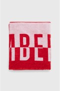 Drap de bain logo Bikkembergs Red BKK2MTW01