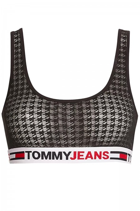 Brassière en dentelle Tommy Jeans BDS BLACK UW0UW03827