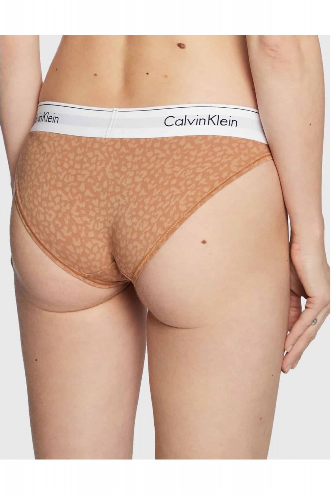 Culotte strech à motif animalier Calvin klein 796 BROWN 0000F3787E