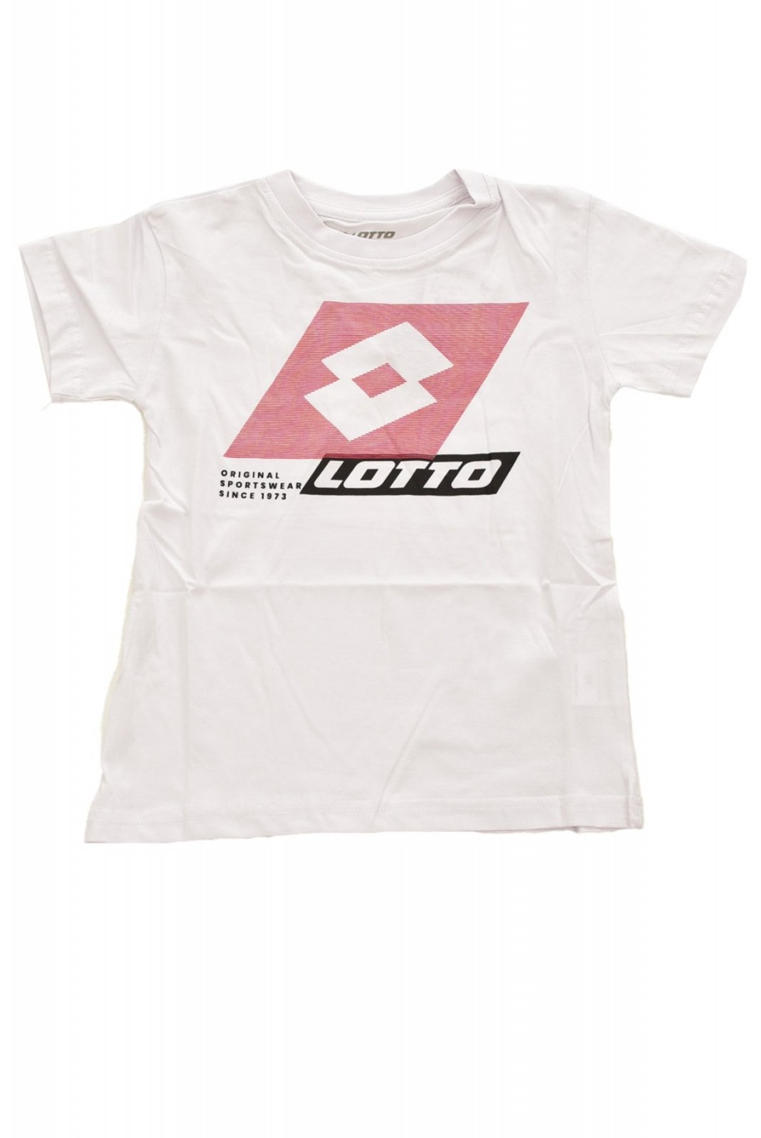 TShirt gros logo printé Lotto White  TL1144