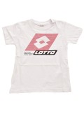 TShirt gros logo printé Lotto White  TL1144