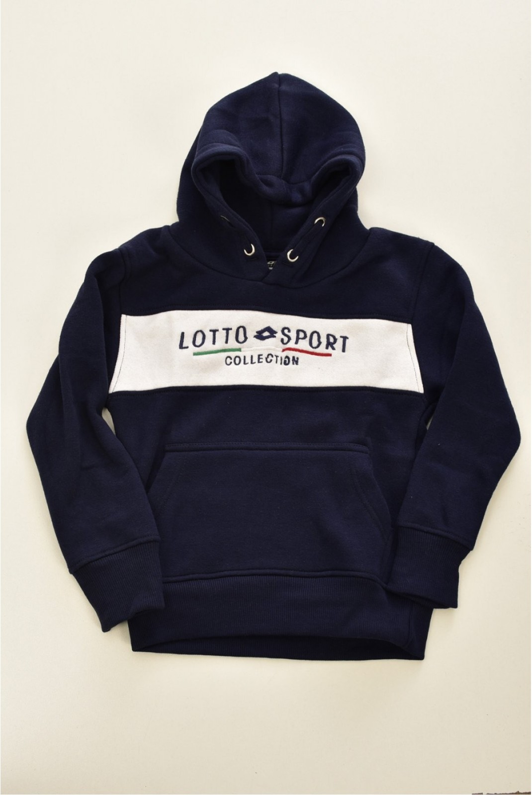 Sweat capuche logo Lotto Marine LOTTO23202