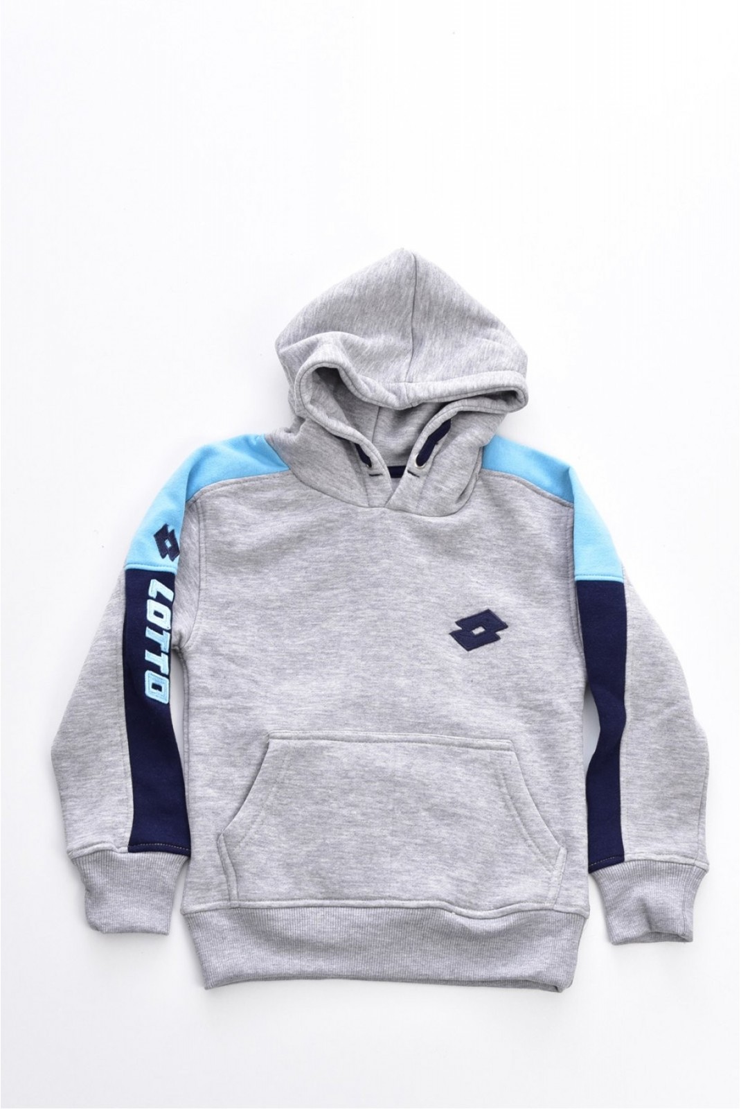 Sweat capuche logo Lotto Gris LOTTO 6614