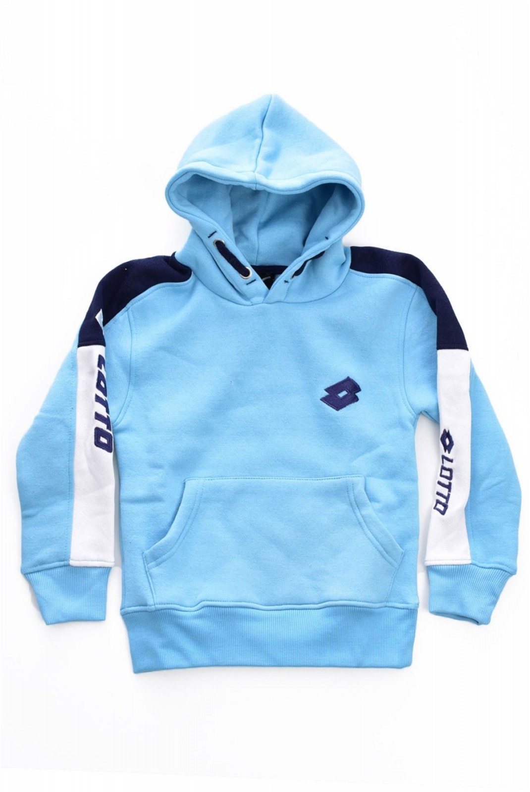 Sweat capuche logo Lotto Turquoise LOTTO 6614