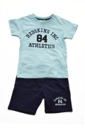 Ensemble TShirt et short Redskins BLEU CIEL SET401