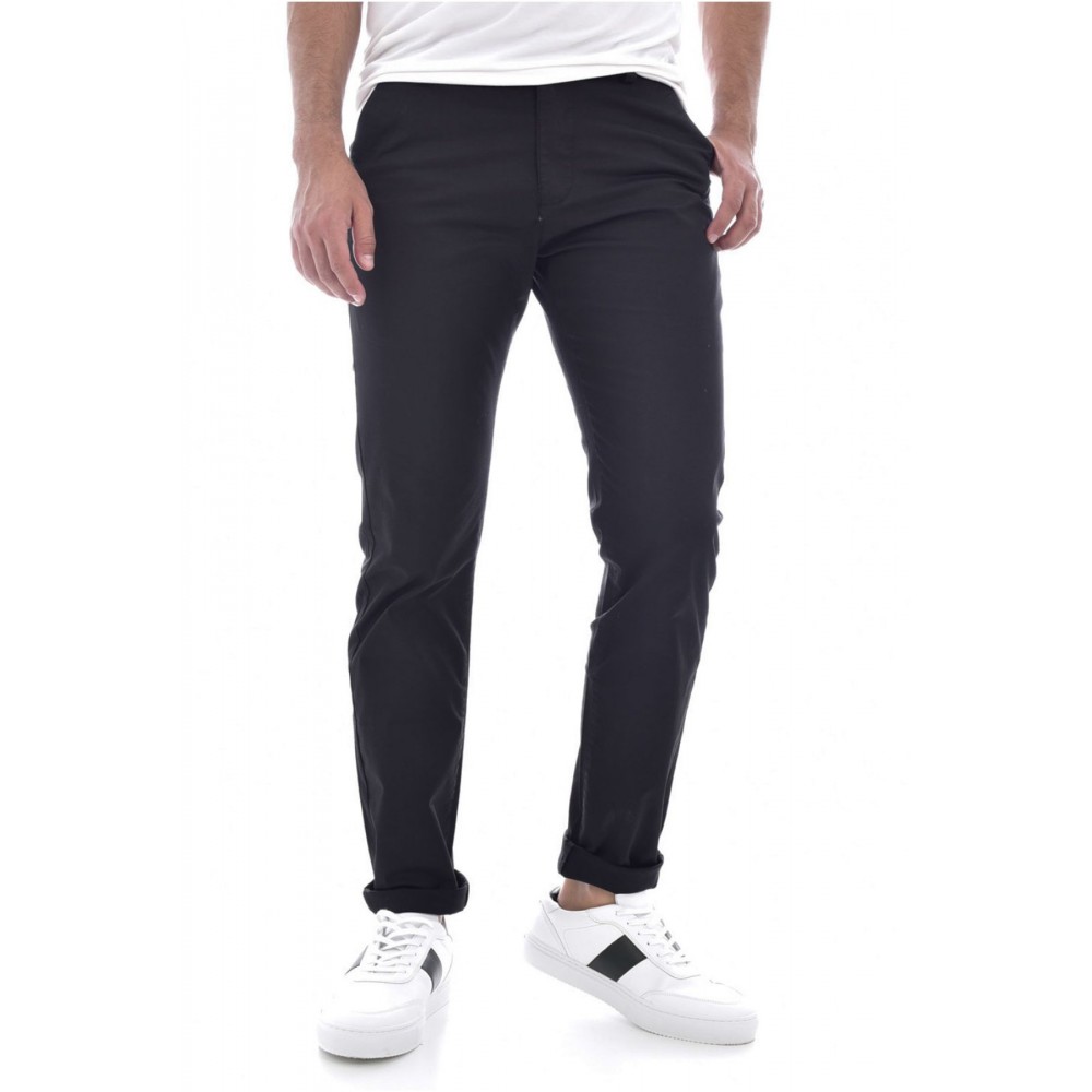 Chino ajusté stretch Giani 5 NOIR 1711