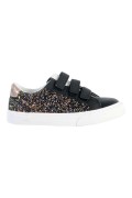 Sneakers basses à paillettes  Kaporal NOIR GLITTER TOUNDRA