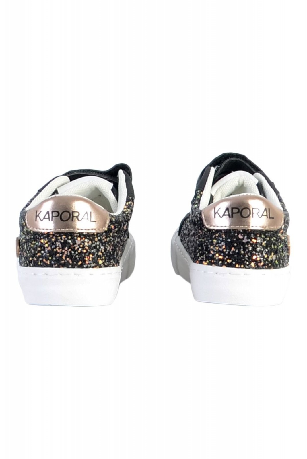 Sneakers basses à paillettes  Kaporal NOIR GLITTER TOUNDRA