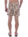 Short de bain imprimé python Cavalli Class 00500 BEIGE QXH00O 5RI26