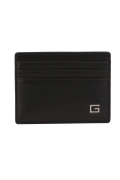 Porte cartes en cuir Guess jeans BLACK SMZURO LEA25