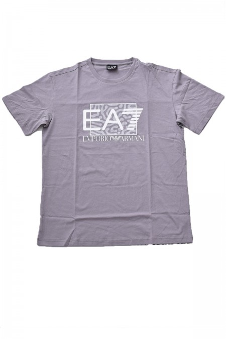 TShirt coton gros logo Ea7 1950 Gull 3RPT01 PJ02Z