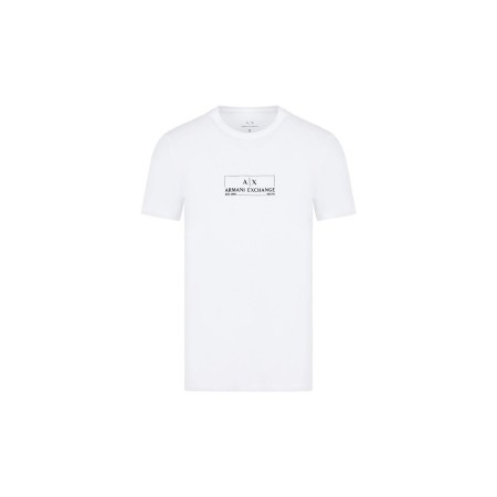 TShirt à logo collé Armani exchange 1100 White 3RZTHE ZJBYZ