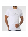 TShirt à logo collé Armani exchange 1100 White 3RZTHE ZJBYZ