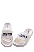 Mules PVC à gros logo Teddy smith WHITE 71457