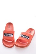 Mules PVC à gros logo Teddy smith ORANGE 71457