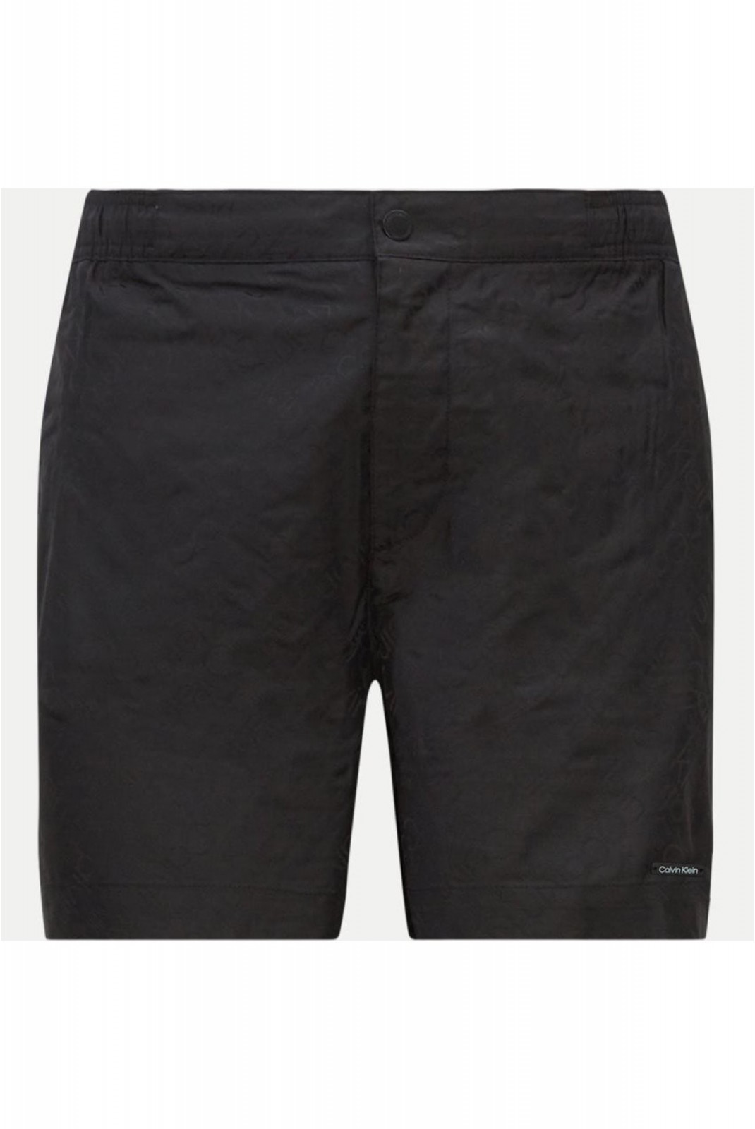 Short de bain logo allover Calvin klein BEH PVH BLACK KM0KM00821