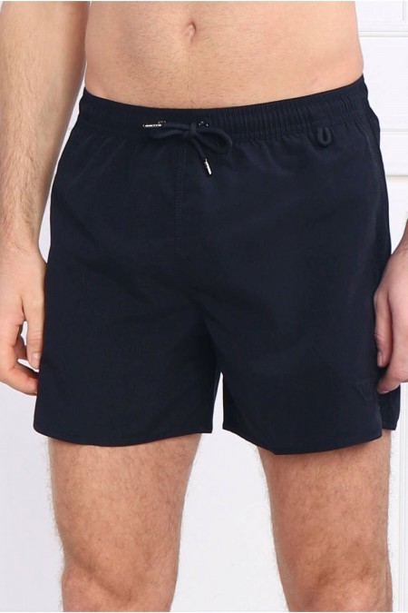 Short de bain polyester logo brodé Emporio armani 06935 BLU NAVY 211740 3R420