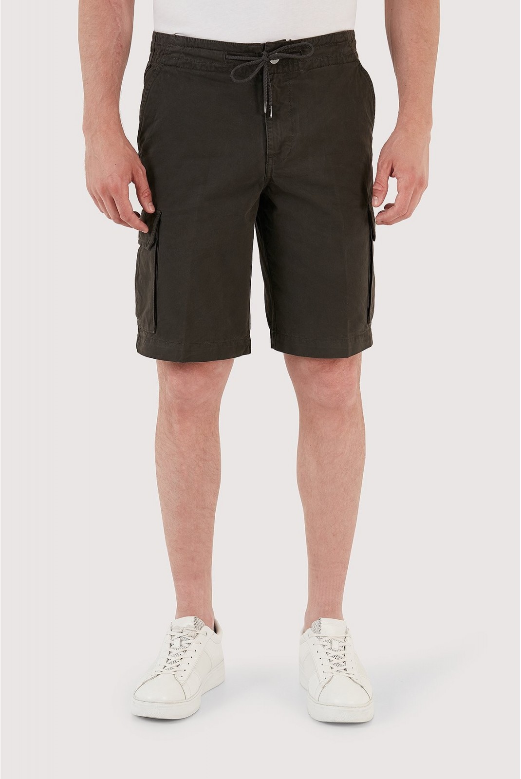 Short cargo en coton Emporio armani 06154 DARK LAND 211835 3R471