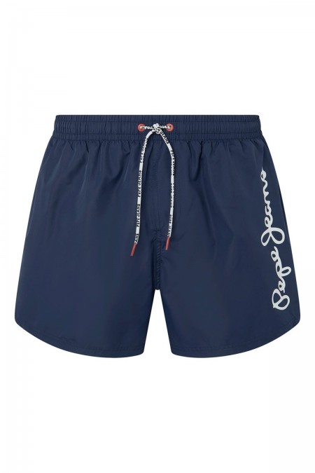 Short de bain logo latéral Pepe jeans 595 NAVY PMB10358