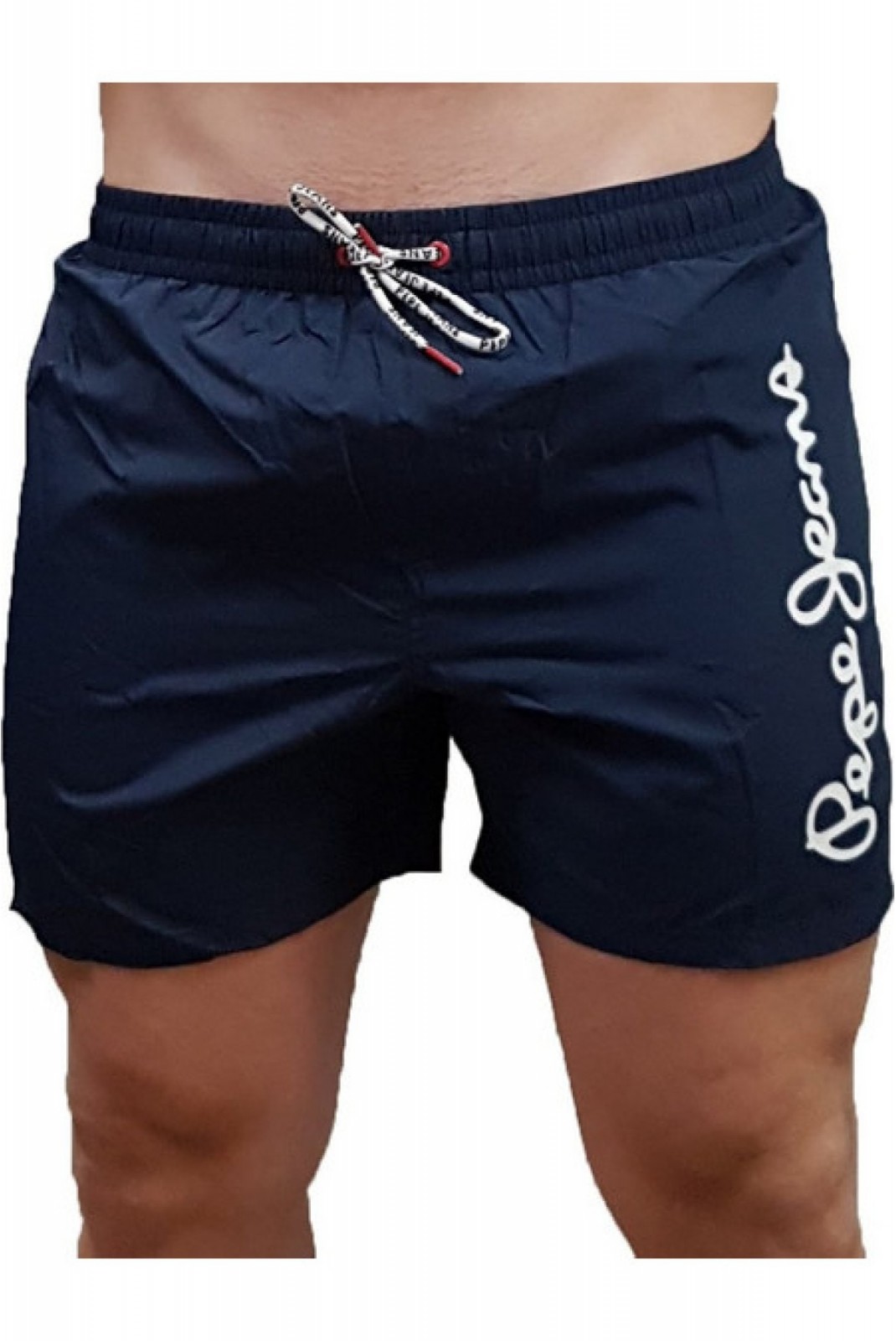 Short de bain logo latéral Pepe jeans 595 NAVY PMB10358