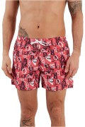 Short de bain logo allover Emporio armani 00776 CORALLO 211740 3R445