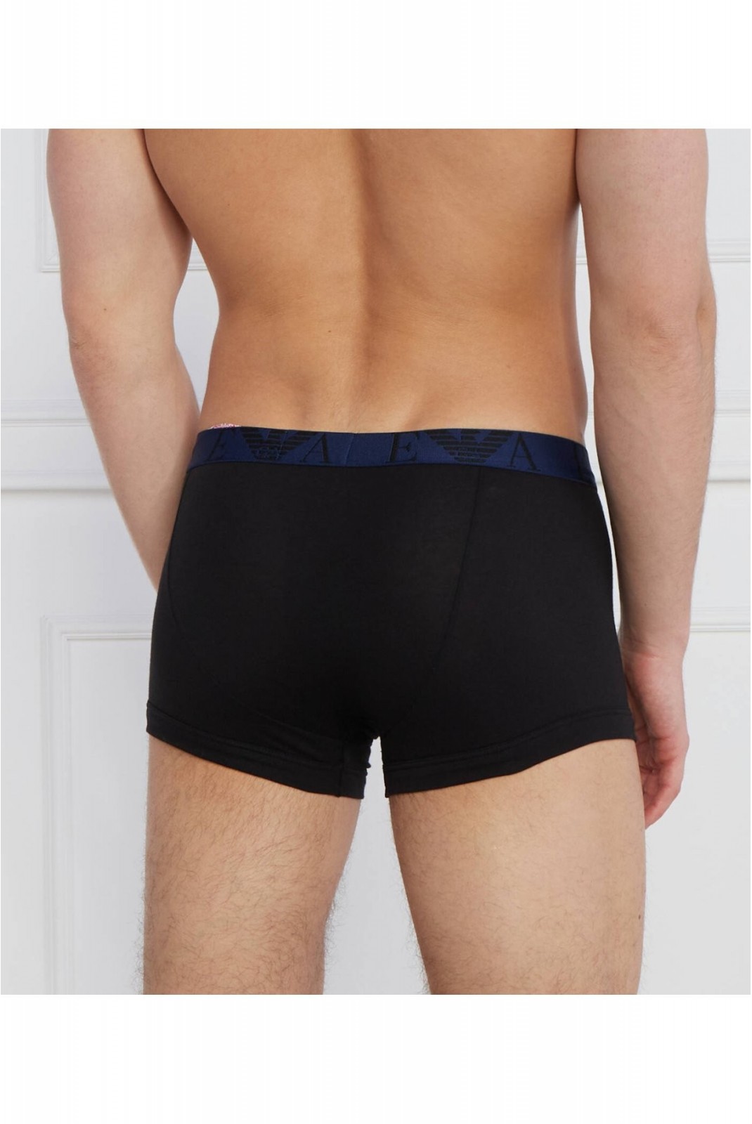 Tripack de boxers coton stretch Emporio armani 73320 NERO/NERO/NERO 111357 3F715