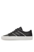 Sneakers basses cuir PU Armani exchange S277 BLACK+OP.WHITE XUX165 XV758