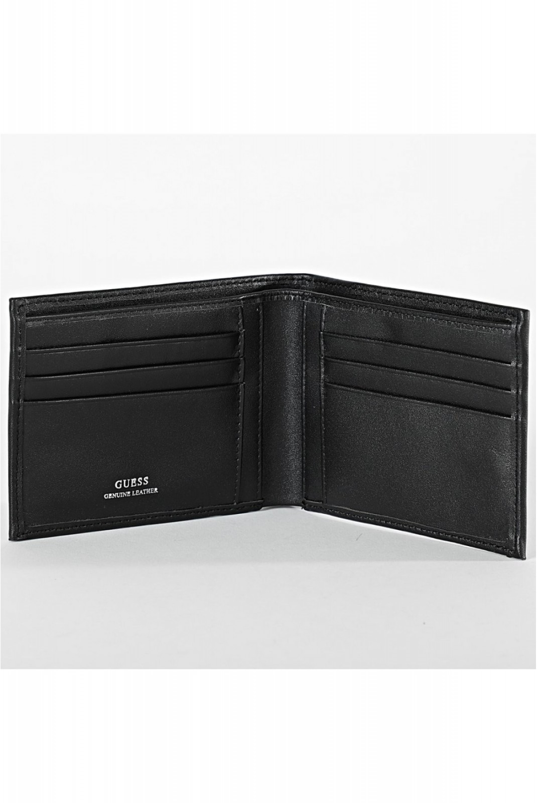 Porte -cartes gros logo Guess jeans BLACK SMVENE LEA27