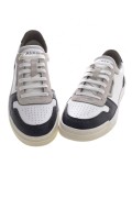 Sneakers basses cuir daim Guess jeans WHITE COAL FM7SRG FAB12