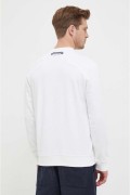 Sweat slim à logo brodé épaule Guess jeans G011 Pure White M3BQ25 KBY31