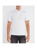 Polo slim fit à logo patché Guess jeans G011 Pure White M3YP60 K7O64