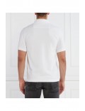 Polo slim fit à logo patché Guess jeans G011 Pure White M3YP60 K7O64