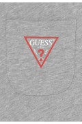 Jogger uni logo triangle Guess jeans M90 Light Heather Grey L93Q24 KAUG0