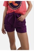 Short avec ceinture à nouer Molly bracken PURPLE LAS108DBP