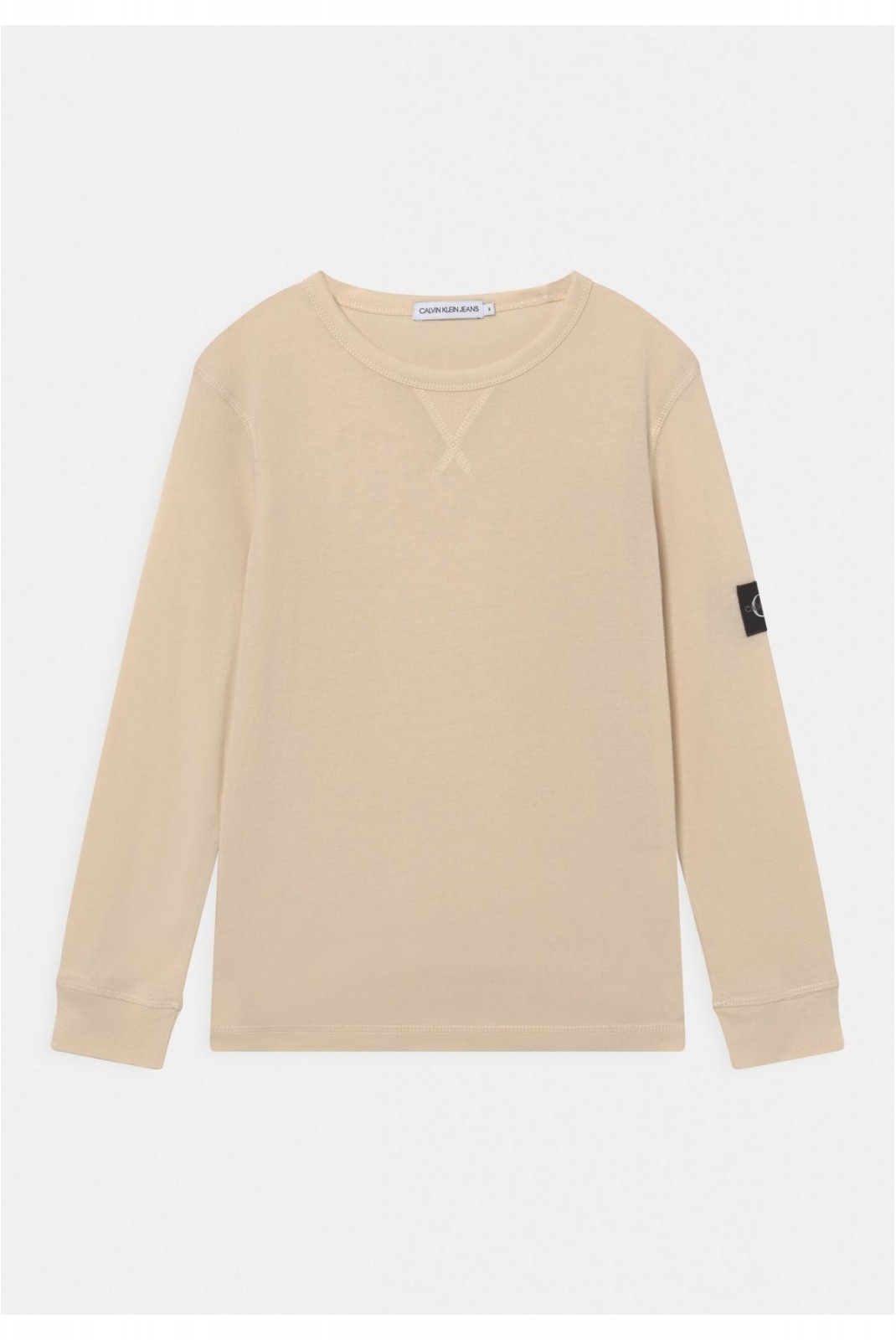 Sweat fin uni Calvin klein PED Plaza Taupe J30J323426