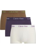 Tripack shortys taille basse Calvin klein FZ4 BONE WT, NSHD, COFFEE LIQUEUR 000NB3705A