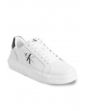 Sneakers en cuir Calvin klein 0LD White/Black YM0YM00681