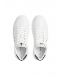 Sneakers en cuir Calvin klein 0LD White/Black YM0YM00681