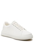 Sneakers basses monochrome Calvin klein YBJ Marshmallow HW0HW01426