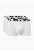 Tripack boxers stretch en coton Bikkembergs WHITE BKK1UTR02TR