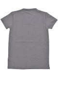 TShirt coton stretch logo printé Cavalli Class GREY MELANGE QXO03B JD003