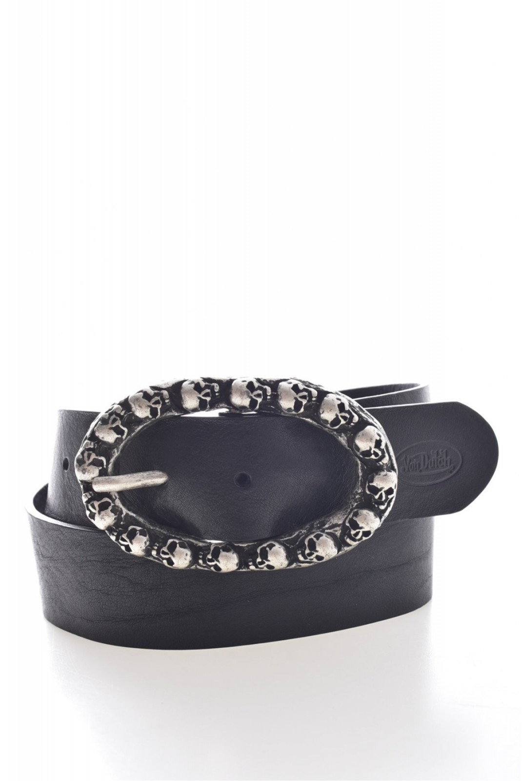 Ceinture en cuir Von dutch NOIR HAVEN