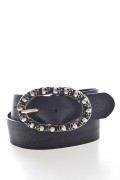 Ceinture en cuir Von dutch NOIR HAVEN