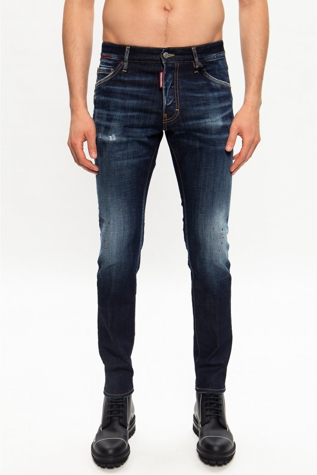 Jean stretch Cool Guy Dsquared2 470 DENIM S74LB0767