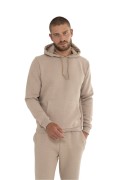 Sweat capuche molletonné Just Emporio DARK BEIGE MEL JE-226