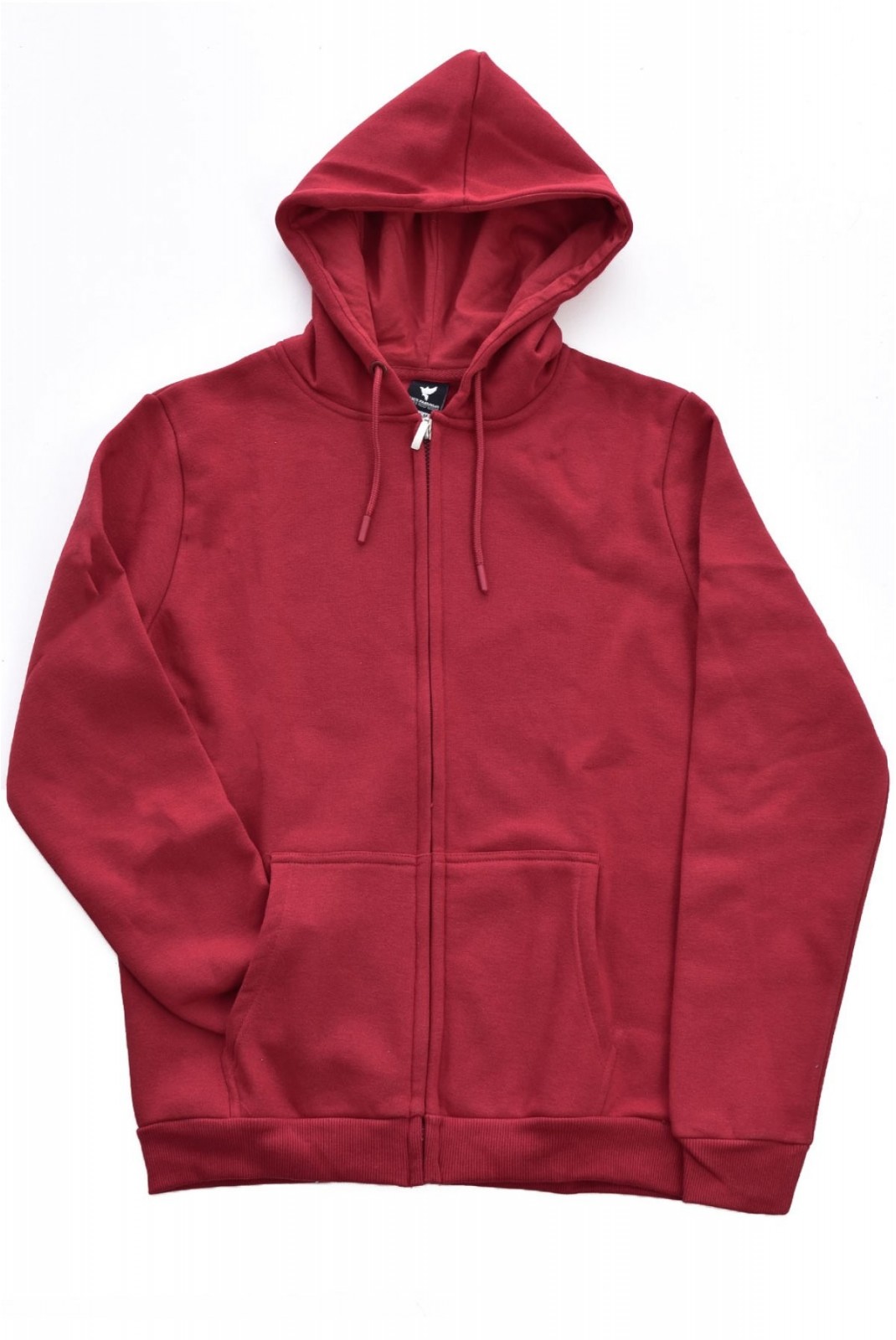 Sweat zippé molletonné Just Emporio DARK RED JE-520