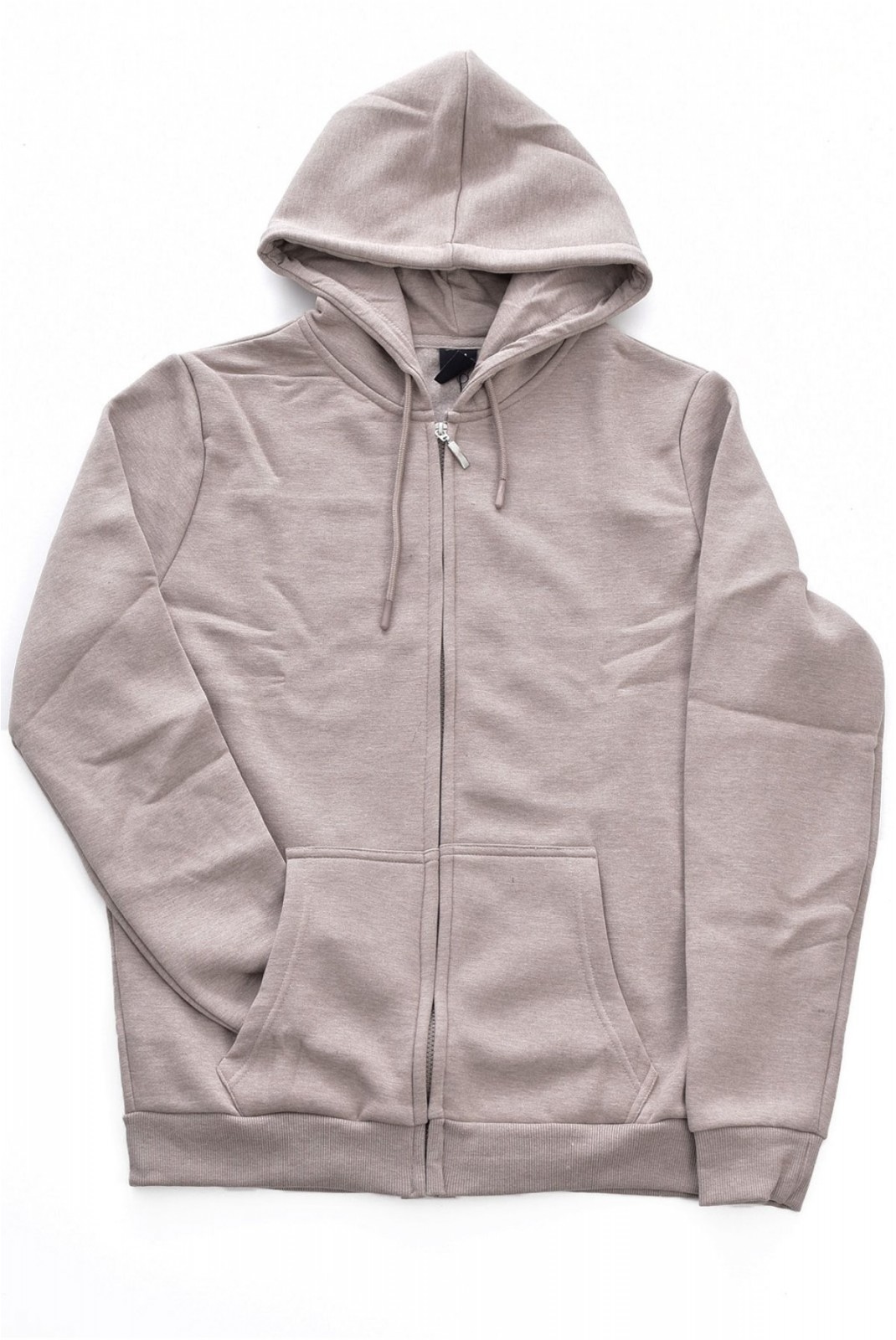 Sweat zippé molletonné Just Emporio LIGHT BROWN MEL JE-520