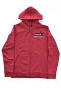 Sweat capuche zippé molletonné Just Emporio RED JE-ABEXON