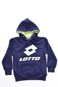 Sweat capuche gros logo Lotto Marine LOTTO23402